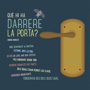 QUI HI HA DARRERA LA PORTA? | 9788468259703 | BARUZZI, AGNESE | Galatea Llibres | Librería online de Reus, Tarragona | Comprar libros en catalán y castellano online