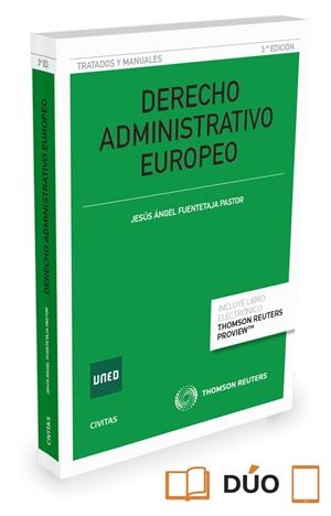 DERECHO ADMINISTRATIVO EUROPEO (PAPEL+E-BOOK) | 9788490998090 | FUENTETAJA, JESUS A. | Galatea Llibres | Librería online de Reus, Tarragona | Comprar libros en catalán y castellano online