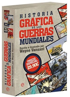 HISTORIA GRÁFICA DE LAS GUERRAS MUNDIALES. PACK 4 VOLS. | 9788491644217 | VANSANT, WAYNE | Galatea Llibres | Llibreria online de Reus, Tarragona | Comprar llibres en català i castellà online