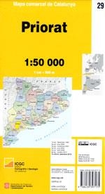 PRIORAT MAPA 1:50.000 | 9788439397175 | Galatea Llibres | Librería online de Reus, Tarragona | Comprar libros en catalán y castellano online