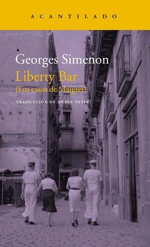 LIBERTY BAR | 9788417346355 | SIMENON, GEORGES | Galatea Llibres | Librería online de Reus, Tarragona | Comprar libros en catalán y castellano online