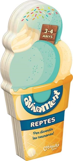 AVIVAMENT REPTES 3-4 ANYS - CAT | 9789876377089 | LOS EDITORES DE CATAPULTA | Galatea Llibres | Llibreria online de Reus, Tarragona | Comprar llibres en català i castellà online