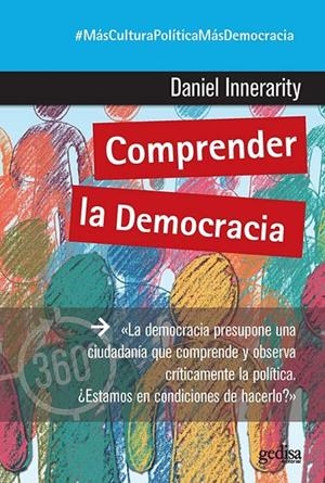 COMPRENDER LA DEMOCRACIA | 9788417341848 | INNERARITY GRAU, DANIEL | Galatea Llibres | Llibreria online de Reus, Tarragona | Comprar llibres en català i castellà online
