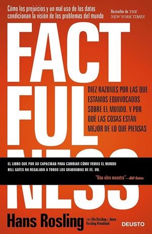 FACTFULNESS | 9788423429967 | ROSLING, HANS/ROSLING, OLA/ROSLING RÖNNLUND, ANNA | Galatea Llibres | Llibreria online de Reus, Tarragona | Comprar llibres en català i castellà online