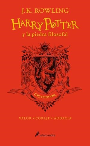 HARRY POTTER Y LA PIEDRA FILOSOFAL. ED. GRYFFINDOR | 9788498388879 | ROWLING, J. K. | Galatea Llibres | Llibreria online de Reus, Tarragona | Comprar llibres en català i castellà online