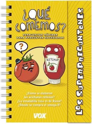 LOS SUPERPREGUNTONES / ¿QUÉ COMEMOS? | 9788499742878 | Galatea Llibres | Llibreria online de Reus, Tarragona | Comprar llibres en català i castellà online