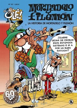 LA HISTORIA DE MORTADELO Y FILEMÓN (OLÉ! MORTADELO 107) | 9788402421760 | IBÁÑEZ, FRANCISCO | Galatea Llibres | Llibreria online de Reus, Tarragona | Comprar llibres en català i castellà online