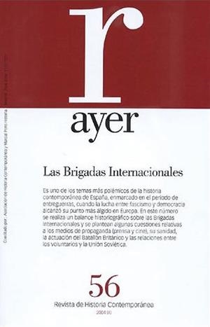 BRIGADAS INTERNACIONALES, LAS ( REVISTA HISTORIA CONTEMPORAN | 9788496467019 | REQUENA GALLEGO, MANUEL | Galatea Llibres | Llibreria online de Reus, Tarragona | Comprar llibres en català i castellà online