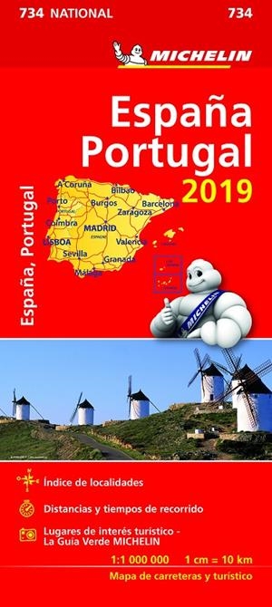 MAPA ESPAÑA - PORTUGAL 2019 | 9782067236707 | Galatea Llibres | Librería online de Reus, Tarragona | Comprar libros en catalán y castellano online