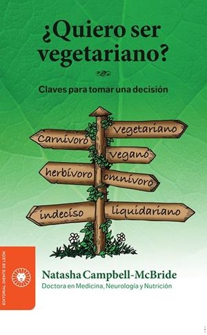 QUIERO SER VEGETARIANO? | 9788494622489 | Galatea Llibres | Librería online de Reus, Tarragona | Comprar libros en catalán y castellano online