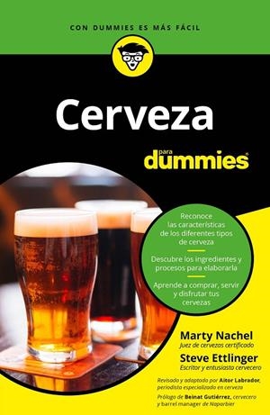 CERVEZA PARA DUMMIES | 9788432905094 | LABRADOR OCHOA, AITOR/ETTLINGER, STEVE/NACHEL, MARTY | Galatea Llibres | Llibreria online de Reus, Tarragona | Comprar llibres en català i castellà online