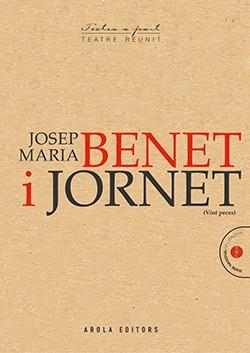 JOSEP M. BENET I JORNET TEATRE REUNIT 1963-2010 | 9788494950858 | BENET I JORNET, JOSEP M. | Galatea Llibres | Librería online de Reus, Tarragona | Comprar libros en catalán y castellano online