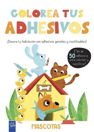 COLOREA TUS ADHESIVOS. MASCOTAS | 9788408200468 | YOYO | Galatea Llibres | Llibreria online de Reus, Tarragona | Comprar llibres en català i castellà online