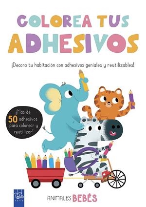 COLOREA TUS ADHESIVOS. ANIMALES BEBÉS | 9788408200451 | YOYO | Galatea Llibres | Llibreria online de Reus, Tarragona | Comprar llibres en català i castellà online