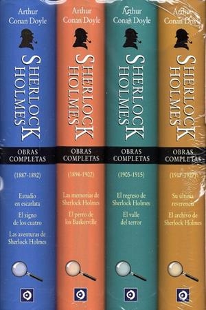 SHERLOCK HOLMES 4VOLS (ESTUCHE) | 9788497944441 | CONAN DOYLE, ARTHUR | Galatea Llibres | Llibreria online de Reus, Tarragona | Comprar llibres en català i castellà online
