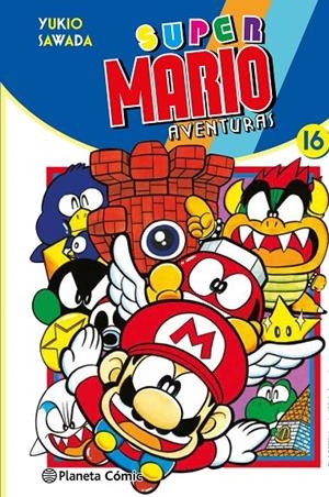 SUPER MARIO AVENTURAS 16 | 9788491468752 | SAWADA, YUKIO | Galatea Llibres | Librería online de Reus, Tarragona | Comprar libros en catalán y castellano online