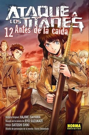 ATAQUE A LOS TITANES ANTES DE LA CAIDA 12 | 9788467934663 | ISAYAMA, HAJIME | Galatea Llibres | Librería online de Reus, Tarragona | Comprar libros en catalán y castellano online