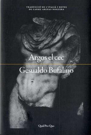ARGOS EL CEC  | 9788417410100 | BUFALINO, GESUALDO | Galatea Llibres | Llibreria online de Reus, Tarragona | Comprar llibres en català i castellà online