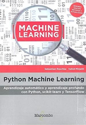 PYTHON MACHINE LEARNING | 9788426727206 | RASCHKA, SEBASTIEN | Galatea Llibres | Llibreria online de Reus, Tarragona | Comprar llibres en català i castellà online