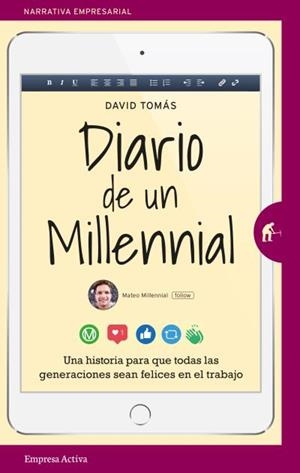 DIARIO DE UN MILLENNIAL | 9788416997053 | TOMÁS, DAVID | Galatea Llibres | Llibreria online de Reus, Tarragona | Comprar llibres en català i castellà online
