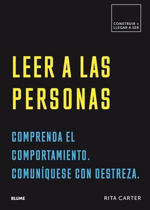 LEER A LAS PERSONAS | 9788417492595 | CARTER, RITA | Galatea Llibres | Librería online de Reus, Tarragona | Comprar libros en catalán y castellano online