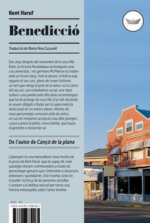 BENEDICCIÓ | 9788417339210 | HARUF, KENT | Galatea Llibres | Llibreria online de Reus, Tarragona | Comprar llibres en català i castellà online