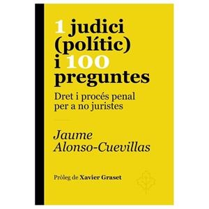 1 JUDICI POLITIC I 100 PREGUNTES | 9788415315612 | ALONSO-CUEVILLAS, JAUME | Galatea Llibres | Llibreria online de Reus, Tarragona | Comprar llibres en català i castellà online