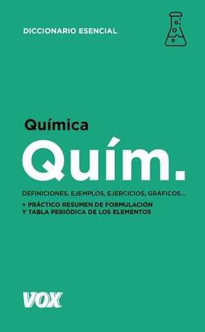 QUÍMICA DICCIONARIO ESENCIAL | 9788499743097 | Galatea Llibres | Llibreria online de Reus, Tarragona | Comprar llibres en català i castellà online