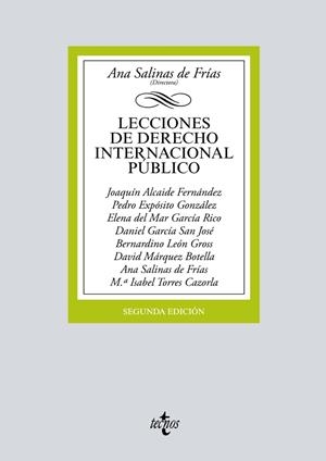 LECCIONES DE DERECHO INTERNACIONAL PÚBLICO | 9788430976508 | SALINAS DE FRÍAS, ANA/ALCAIDE FERNÁNDEZ, JOAQUÍN/EXPÓSITO GONZÁLEZ, PEDRO/GARCIA RICO, ELENA DEL MAR | Galatea Llibres | Librería online de Reus, Tarragona | Comprar libros en catalán y castellano online
