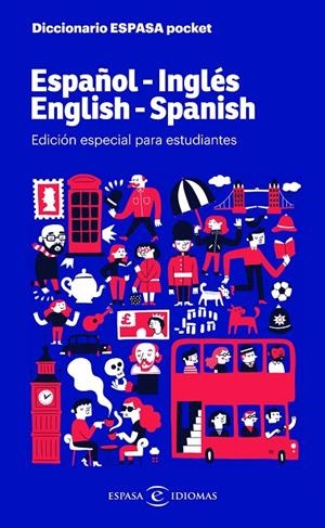 DICCIONARIO ESPASA POCKET. ESPAÑOL - INGLÉS. ENGLISH - SPANISH | 9788467054552 | Galatea Llibres | Librería online de Reus, Tarragona | Comprar libros en catalán y castellano online