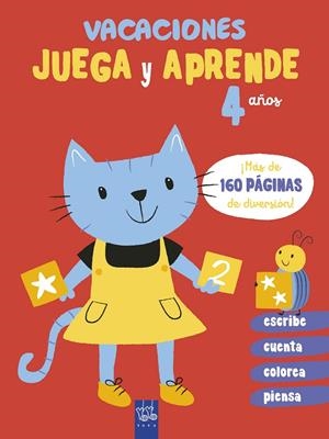 VACACIONES. JUEGA Y APRENDE. 4 AÑOS | 9788408206064 | Galatea Llibres | Librería online de Reus, Tarragona | Comprar libros en catalán y castellano online
