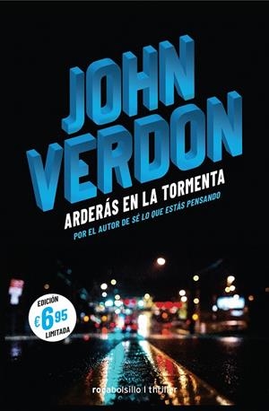 ARDERÁS EN LA TORMENTA | 9788416859481 | VERDON, JOHN | Galatea Llibres | Librería online de Reus, Tarragona | Comprar libros en catalán y castellano online