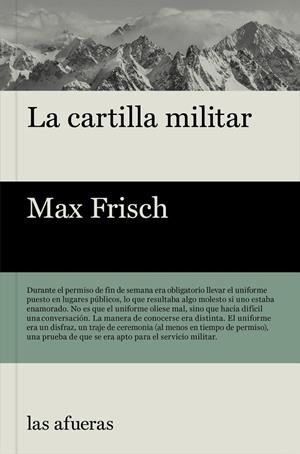 LA CARTILLA MILITAR | 9788494983726 | FRISCH, MAX | Galatea Llibres | Llibreria online de Reus, Tarragona | Comprar llibres en català i castellà online