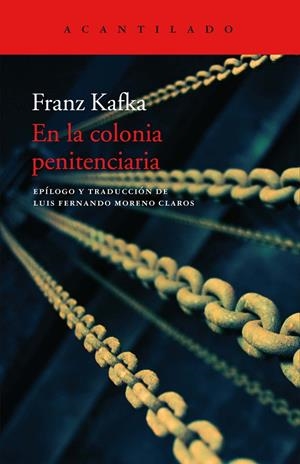 EN LA COLONIA PENITENCIARIA | 9788417346690 | KAFKA, FRANZ | Galatea Llibres | Llibreria online de Reus, Tarragona | Comprar llibres en català i castellà online