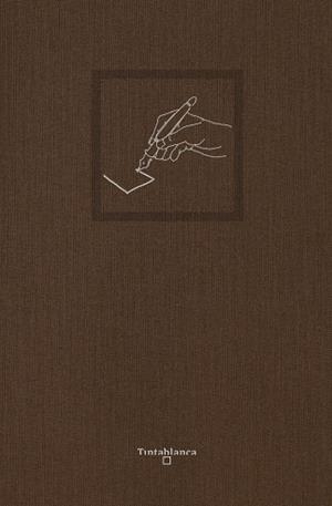 CUADERNO EN BLANCO GRANDE | 9788494989445 | TINTABLANCA, TINTABLANCA | Galatea Llibres | Llibreria online de Reus, Tarragona | Comprar llibres en català i castellà online