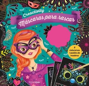 CREACTIVITY. MÁSCARAS PARA RASCAR | 9788408206996 | Galatea Llibres | Librería online de Reus, Tarragona | Comprar libros en catalán y castellano online