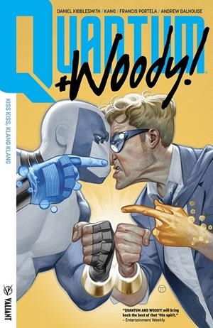 QUANTUM Y WOODY 1. KISS, KISS, KLANG, KLANG | 9788417615963 | KIBBLESMITH - KANO | Galatea Llibres | Llibreria online de Reus, Tarragona | Comprar llibres en català i castellà online