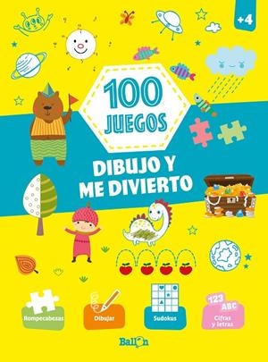 100 JUEGOS. DIBUJO Y ME DIVIERTO +4 | 9789403212999 | BALLON | Galatea Llibres | Llibreria online de Reus, Tarragona | Comprar llibres en català i castellà online