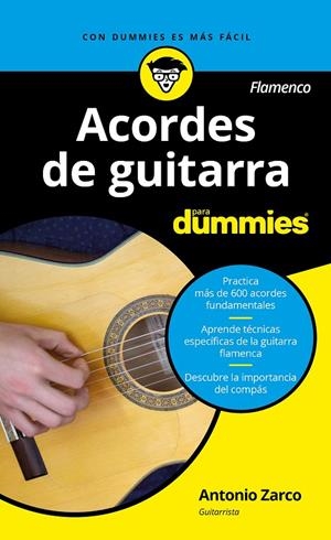 ACORDES DE GUITARRA FLAMENCO PARA DUMMIES | 9788432905391 | ZARCO ABELLÁN, ANTONIO | Galatea Llibres | Llibreria online de Reus, Tarragona | Comprar llibres en català i castellà online