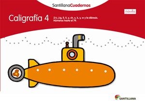 CALIGRAFIA 4 PAUTA SANTILLANA CUADERNOS | 9788468012124 | VARIOS AUTORES | Galatea Llibres | Librería online de Reus, Tarragona | Comprar libros en catalán y castellano online