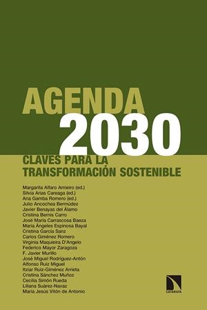 AGENDA 2030 | 9788490977071 | ALFARO AMIEIRO, MARGARITA/ARIAS CAREAGA, SILVIA/GAMBA ROMERO, ANA | Galatea Llibres | Llibreria online de Reus, Tarragona | Comprar llibres en català i castellà online