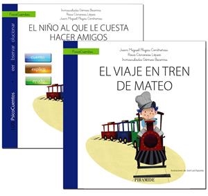 EL NIÑO AL QUE LE CUESTA HACER AMIGOS + CUENTO: EL VIAJE EN TREN DE MATEO | 9788436841237 | GÓMEZ BECERRA, INMACULADA/CÁNOVAS LÓPEZ, ROSA/FLUJAS CONTRERAS, JUAN MIGUEL | Galatea Llibres | Librería online de Reus, Tarragona | Comprar libros en catalán y castellano online