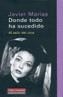 DONDE TODO HA SUCEDIDO | 9788481095135 | MARIAS, JAVIER | Galatea Llibres | Librería online de Reus, Tarragona | Comprar libros en catalán y castellano online