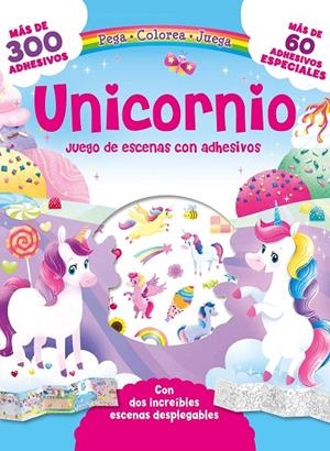 UNICORNIO. JUEGO DE ESCENAS CON ADHESIVOS | 9788491679301 | AA.VV | Galatea Llibres | Llibreria online de Reus, Tarragona | Comprar llibres en català i castellà online