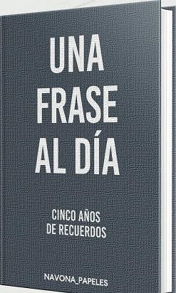 UNA FRASE AL DÍA, CINCO AÑOS DE RECUERDOS | 9788417978068 | , -- | Galatea Llibres | Librería online de Reus, Tarragona | Comprar libros en catalán y castellano online