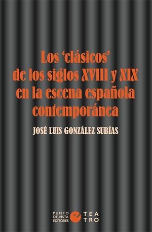 CLÁSICOS DE LOS SIGLOS XVIII Y XIX EN LA ESCENA ESPAÑOLA CONTEMPORÁNEA, LA | 9788416876761 | GONZÁLEZ SUBÍAS, JOSÉ LUIS | Galatea Llibres | Librería online de Reus, Tarragona | Comprar libros en catalán y castellano online