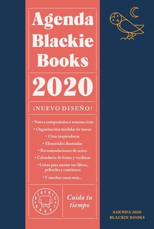 AGENDA BLACKIE BOOKS 2020 | 9788417552596 | Galatea Llibres | Llibreria online de Reus, Tarragona | Comprar llibres en català i castellà online