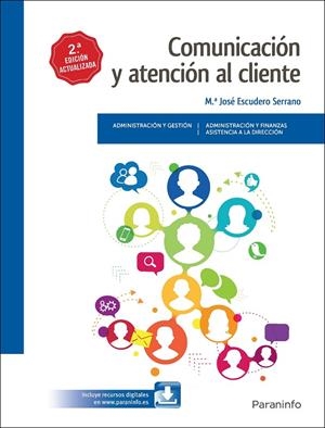 COMUNICACION Y ATENCION AL CLIENTE | 9788428339360 | ESCUDERO SERRANO, MARÍA JOSÉ | Galatea Llibres | Librería online de Reus, Tarragona | Comprar libros en catalán y castellano online