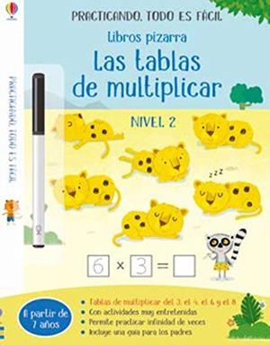 LIBROS PIZARRA TABLAS DE MULTIPLICAR 2 | 9781474971720 | BATHIE, HOLLY | Galatea Llibres | Librería online de Reus, Tarragona | Comprar libros en catalán y castellano online