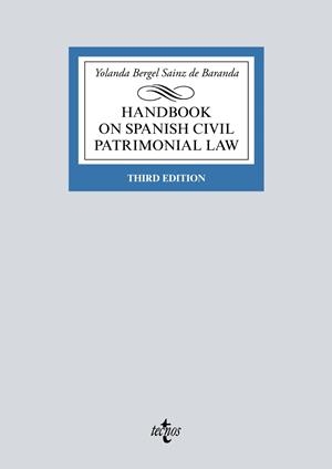 HANDBOOK ON SPANISH CIVIL PATRIMONIAL LAW | 9788430976959 | BERGEL SAINZ DE BARANDA, YOLANDA | Galatea Llibres | Llibreria online de Reus, Tarragona | Comprar llibres en català i castellà online